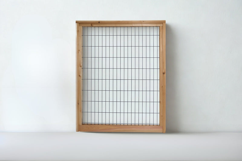 Load image into Gallery viewer, Grey hog wire fence panel, 6-gauge welded and galvanized
