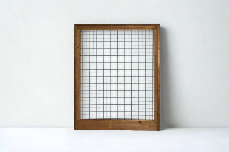 Load image into Gallery viewer, Grey hog wire fence panel, 6-gauge welded and galvanized
