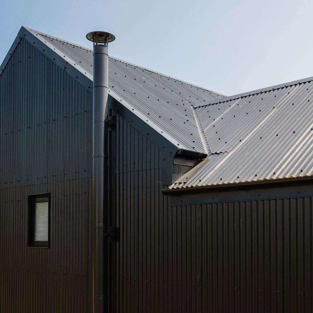 Corrugated Metal Fence Sheets - NoFade, NoRust, DualSided (Unframed) - The Canadian - BarrierBoss™