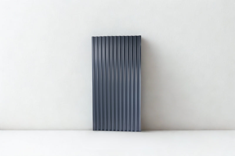 Load image into Gallery viewer, Corrugated Metal Fence Sheets - NoFade, NoRust, DualSided (Unframed) - The Canadian - BarrierBoss™
