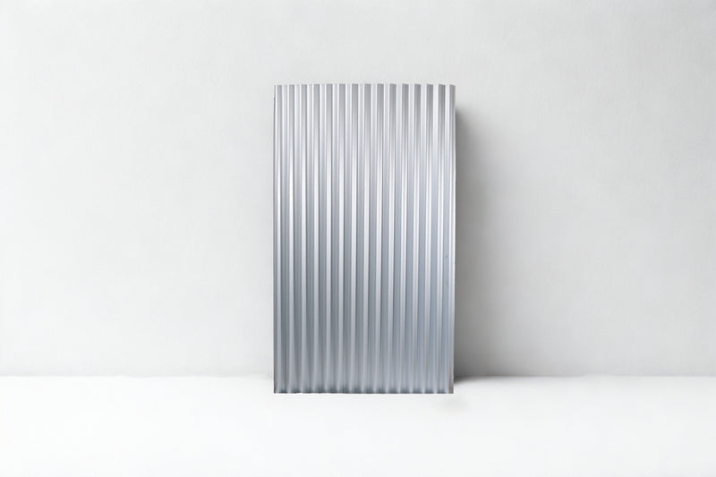 Load image into Gallery viewer, Corrugated Metal Fence Sheets - NoFade, NoRust, DualSided (Unframed) - The Canadian - BarrierBoss™
