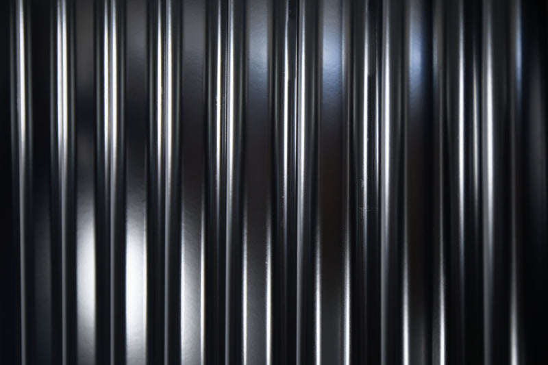 Load image into Gallery viewer, Corrugated Metal Fence Sheets - NoFade, NoRust, DualSided (Unframed) - The Canadian - BarrierBoss™
