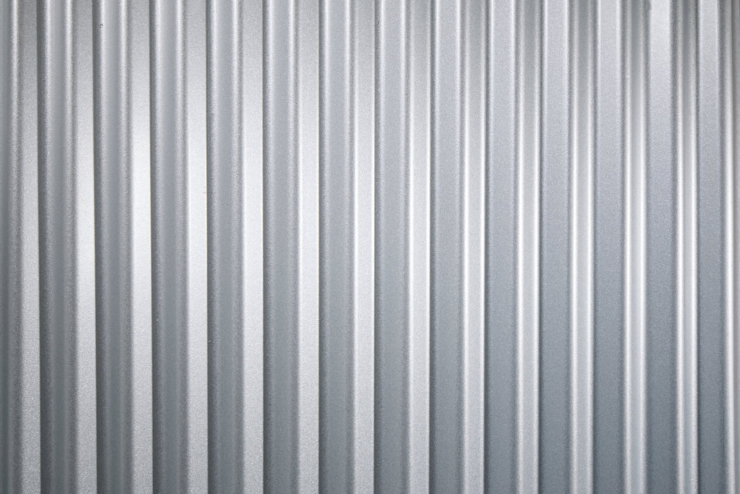 Corrugated Metal Fence Sheets - NoFade, NoRust, DualSided (Unframed) - The Canadian - BarrierBoss™