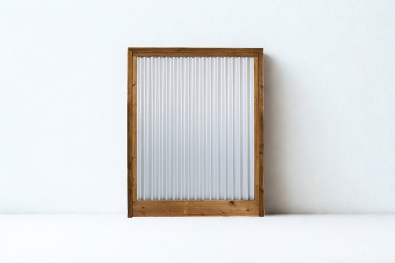 Load image into Gallery viewer, Corrugated Metal Privacy Fence Panel (Premade) - The Coastal - BarrierBoss™
