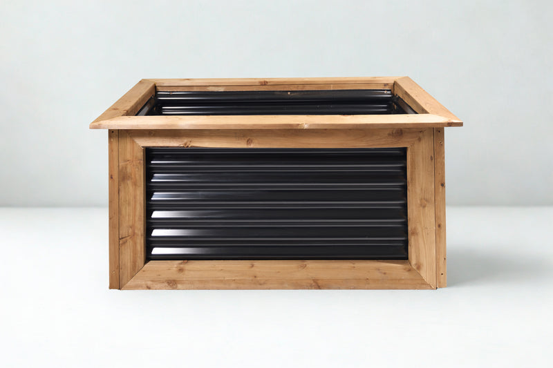 Load image into Gallery viewer, Corrugated Metal Planter Boxes - BARRIERBOSS™ USA
