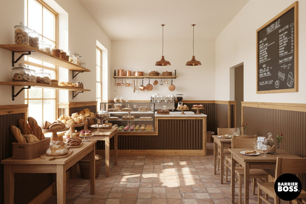 Metal Wainscoting - BARRIERBOSS™ USA