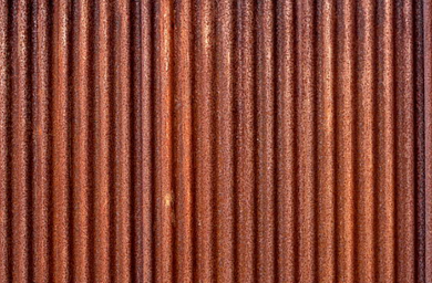 Corten Steel Fence Panels - Corten Weathering Steel Fence - Premade or Loose Sheets - BarrierBoss™