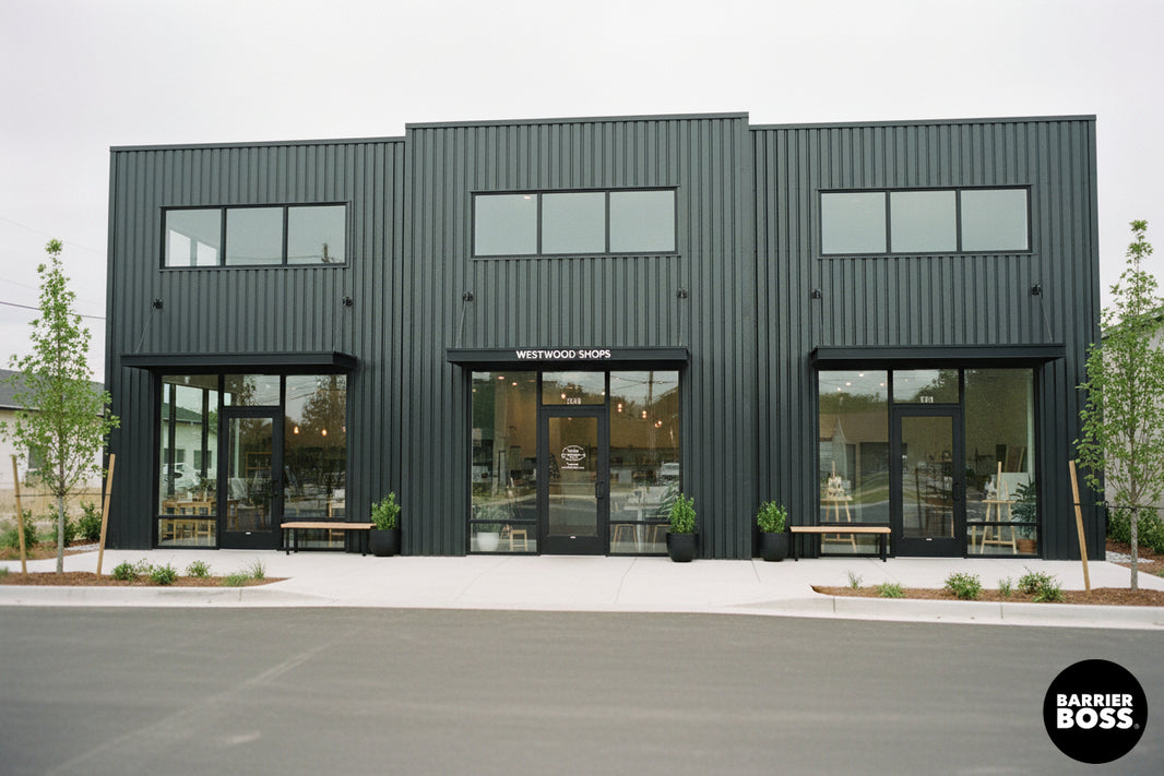 Deep Groove Metal Siding (Width 38") - BARRIERBOSS™ USA