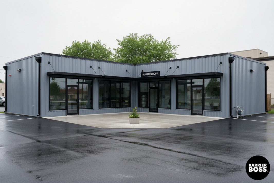 Deep Groove Metal Siding (Width 38") - BARRIERBOSS™ USA