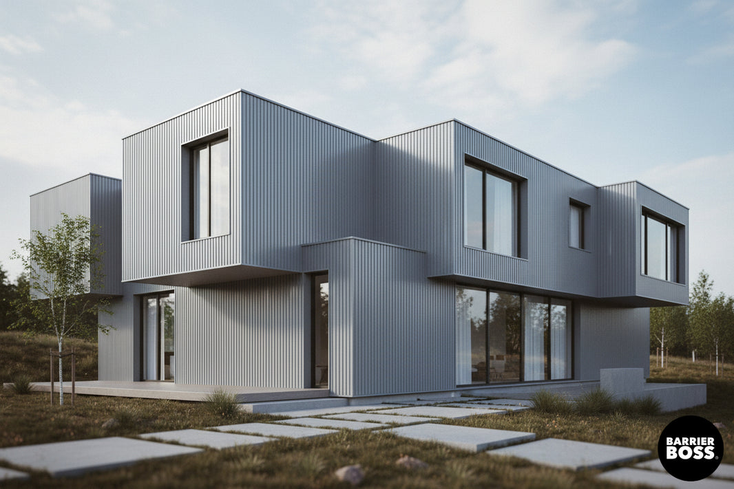 Deep Groove Metal Siding (Width 38") - BARRIERBOSS™ USA