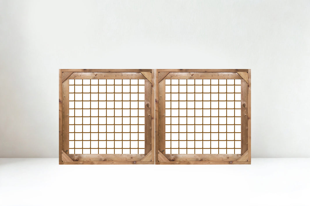 Hog Wire Gates - Rigid Wild Hog Wire Gate - Welded Gauge 6 Hog Panels w/Hinges & Hardware - BARRIERBOSS™ USA