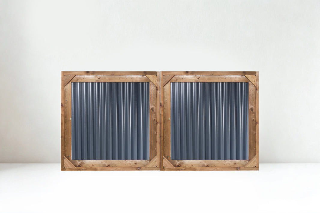 Gates for Corrugated Metal Fence - BARRIERBOSS™ USA