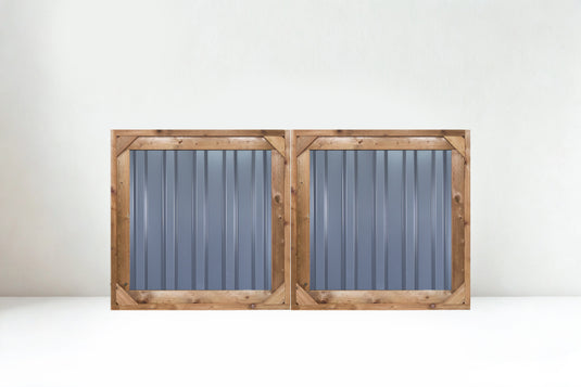 Gates for Ribbed/Deep Groove Metal Fence - BARRIERBOSS™ USA