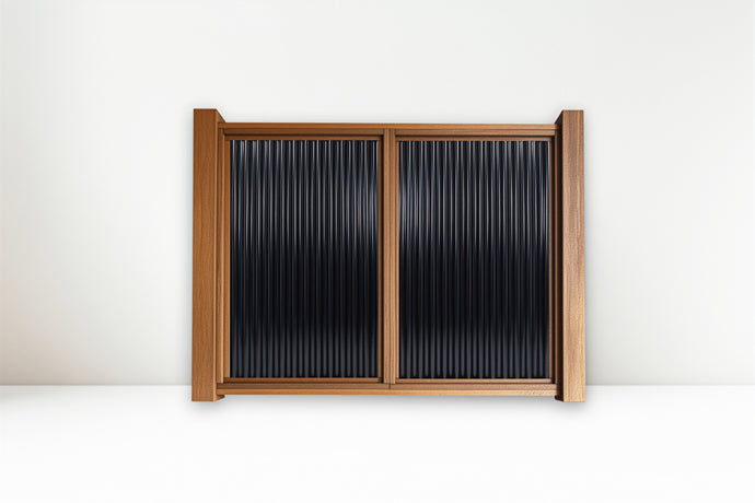 The Wood and Metal Fence Panel - High Wind, No Twisting, No Cupping, No Warping - The Fort Knox - BARRIERBOSS™ USA