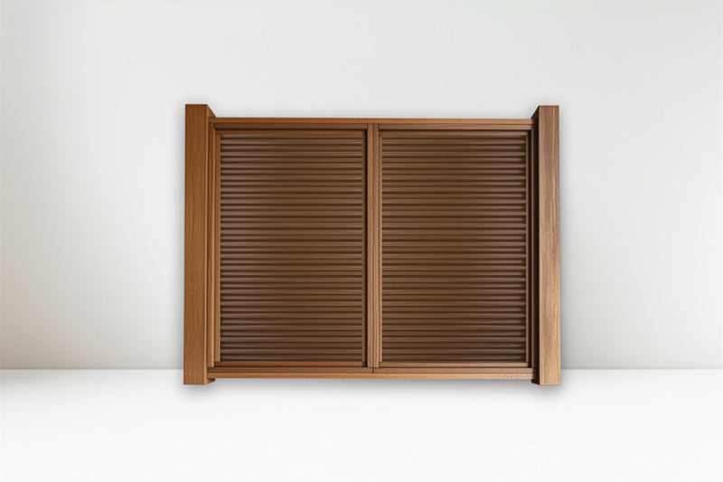 Load image into Gallery viewer, The Wood and Metal Fence Panel - High Wind, No Twisting, No Cupping, No Warping - The Fort Knox - BARRIERBOSS™ USA
