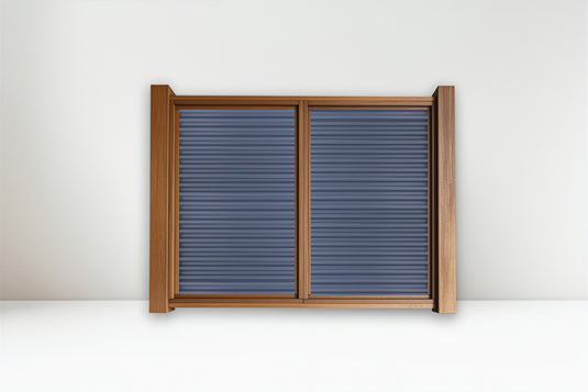 The Wood and Metal Fence Panel - High Wind, No Twisting, No Cupping, No Warping - The Fort Knox - BARRIERBOSS™ USA