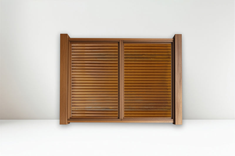 Load image into Gallery viewer, The Wood and Metal Fence Panel - High Wind, No Twisting, No Cupping, No Warping - The Fort Knox - BARRIERBOSS™ USA
