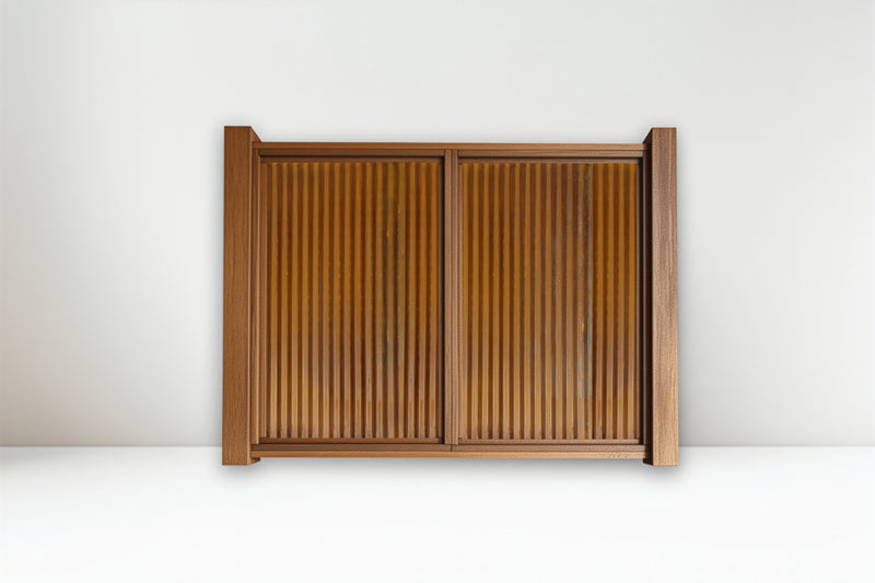 Load image into Gallery viewer, The Wood and Metal Fence Panel - High Wind, No Twisting, No Cupping, No Warping - The Fort Knox - BARRIERBOSS™ USA
