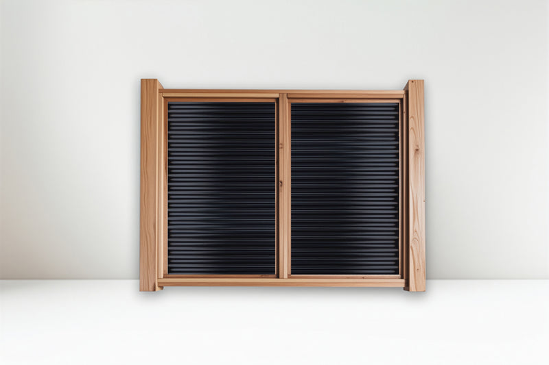 Load image into Gallery viewer, The Wood and Metal Fence Panel - High Wind, No Twisting, No Cupping, No Warping - The Fort Knox - BARRIERBOSS™ USA
