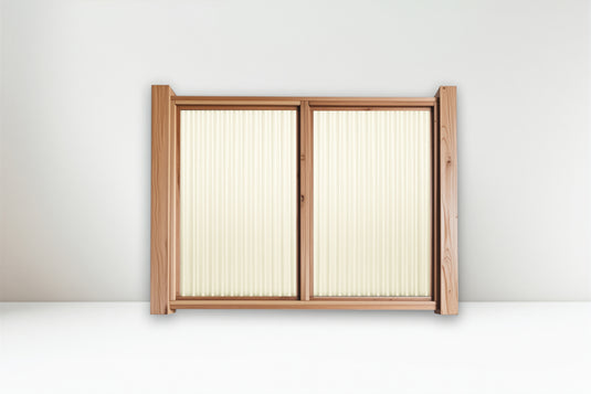 The Wood and Metal Fence Panel - High Wind, No Twisting, No Cupping, No Warping - The Fort Knox - BARRIERBOSS™ USA