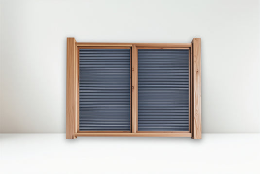 The Wood and Metal Fence Panel - High Wind, No Twisting, No Cupping, No Warping - The Fort Knox - BARRIERBOSS™ USA