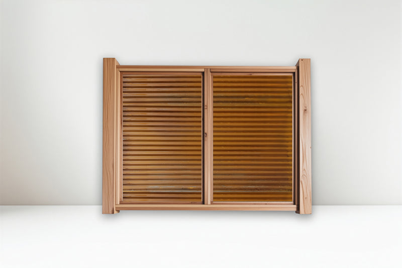 Load image into Gallery viewer, The Wood and Metal Fence Panel - High Wind, No Twisting, No Cupping, No Warping - The Fort Knox - BARRIERBOSS™ USA
