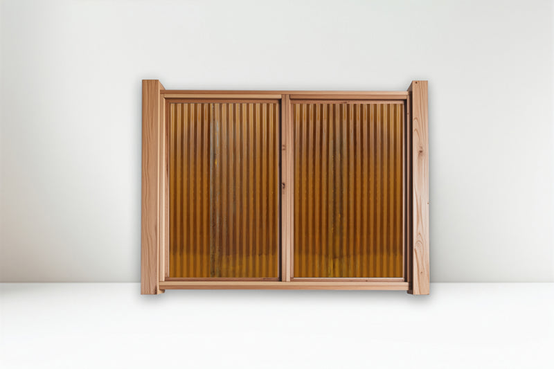 Load image into Gallery viewer, The Wood and Metal Fence Panel - High Wind, No Twisting, No Cupping, No Warping - The Fort Knox - BARRIERBOSS™ USA
