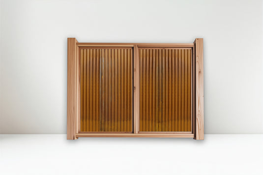 The Wood and Metal Fence Panel - High Wind, No Twisting, No Cupping, No Warping - The Fort Knox - BARRIERBOSS™ USA