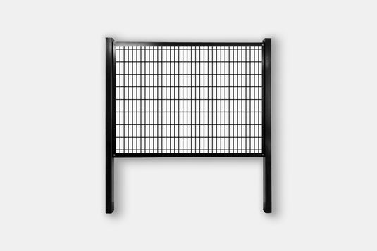 FireSmart® Rigid Hog Wire Fence Panel System with Metal Fence Posts - The Big Horn