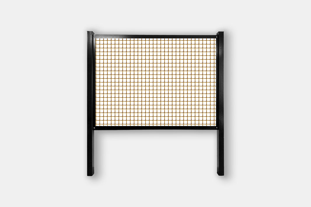 FireSmart® Rigid Hog Wire Fence Panel System with Metal Fence Posts - The Big Horn - BARRIERBOSS™ USA