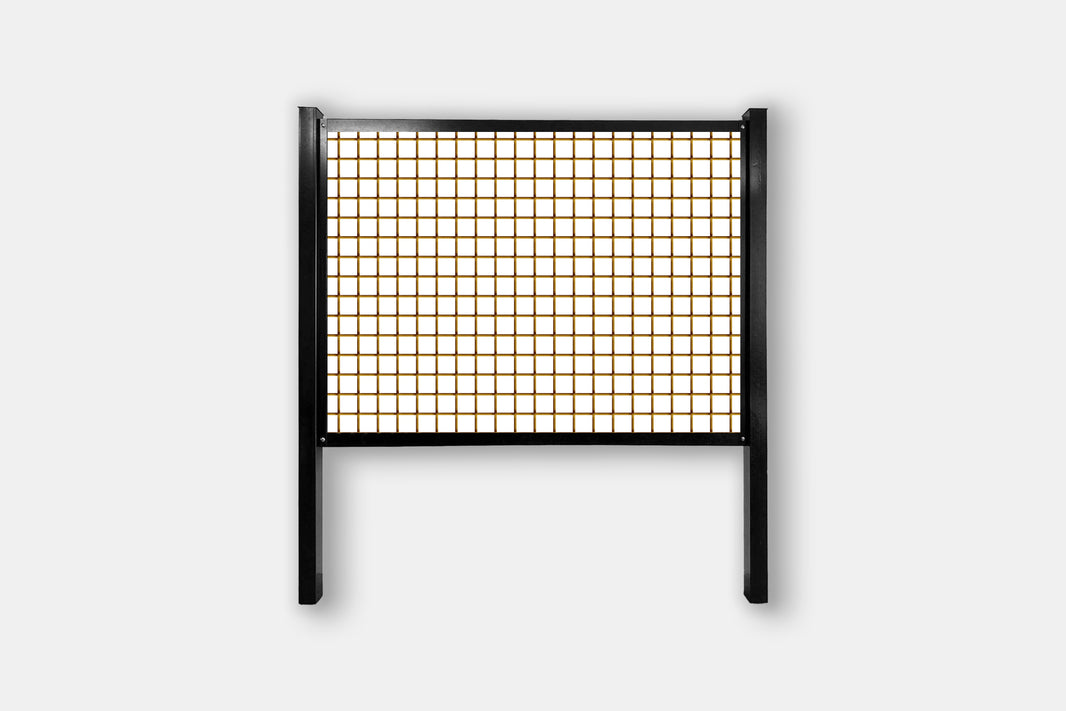 FireSmart® Rigid Hog Wire Fence Panel System with Metal Fence Posts - The Big Horn - BARRIERBOSS™ USA