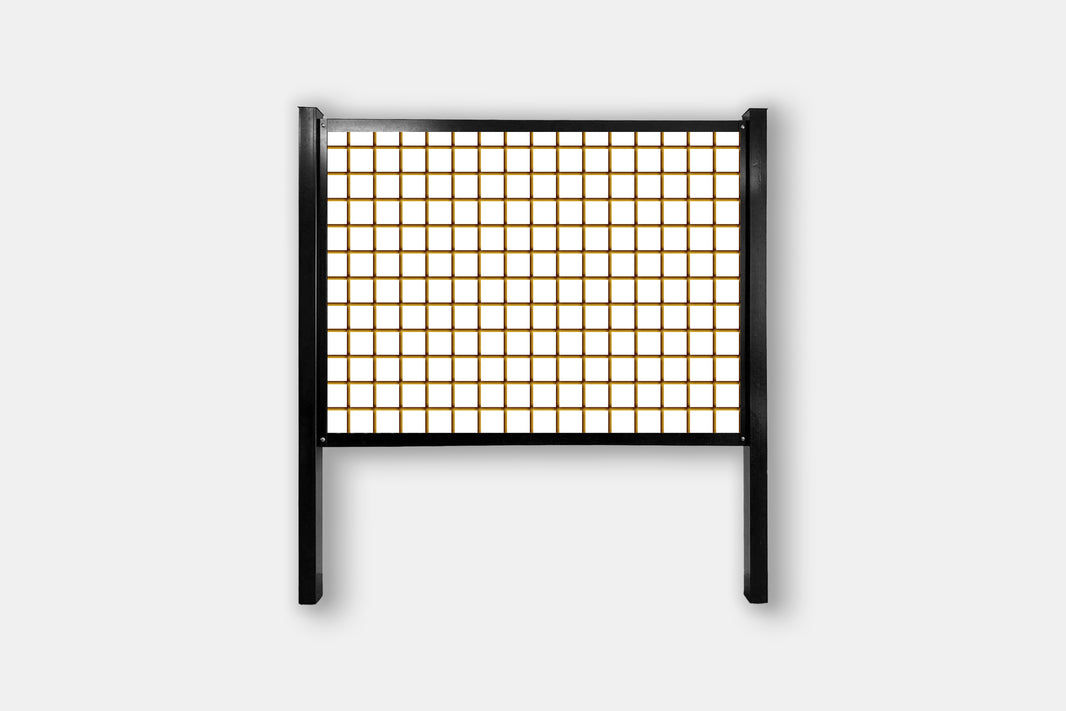 FireSmart® Rigid Hog Wire Fence Panel System with Metal Fence Posts - The Big Horn - BARRIERBOSS™ USA