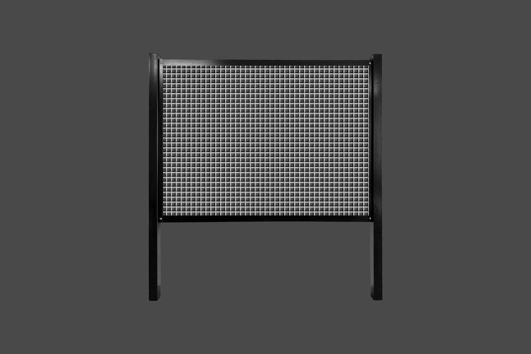 FireSmart® Rigid Hog Wire Fence Panel System with Metal Fence Posts - The Big Horn - BARRIERBOSS™ USA