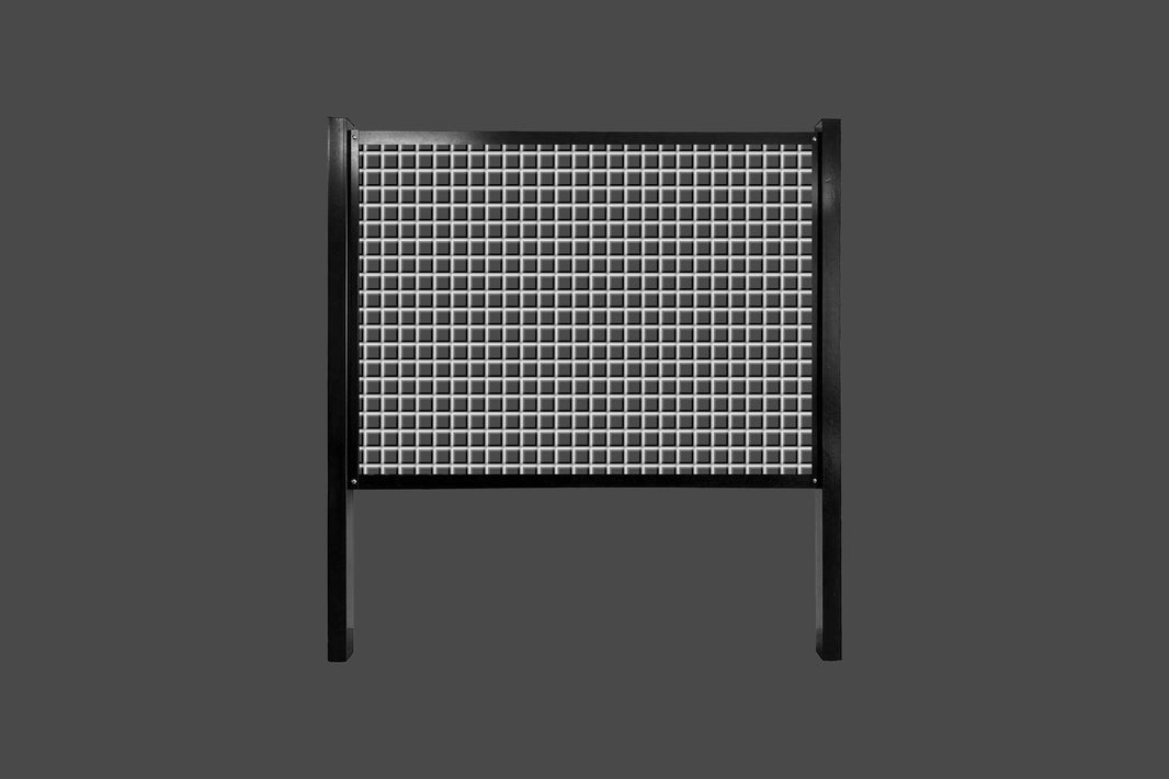 FireSmart® Rigid Hog Wire Fence Panel System with Metal Fence Posts - The Big Horn - BARRIERBOSS™ USA