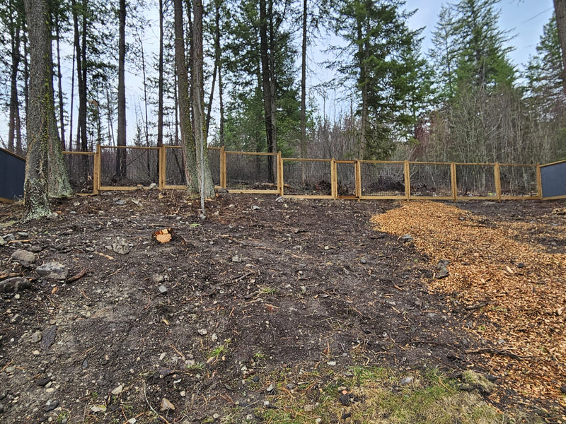 Load image into Gallery viewer, Black Hog Wire Fence Panels - Hog Panels (Premade or Unframed) - The Tough Panel
