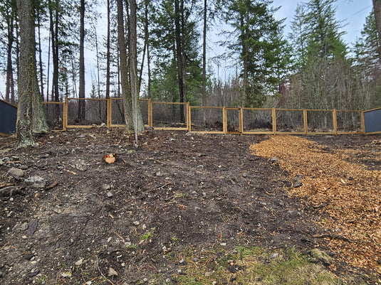 Black Hog Wire Fence Panels - Hog Panels (Premade or Unframed) - The Tough Panel