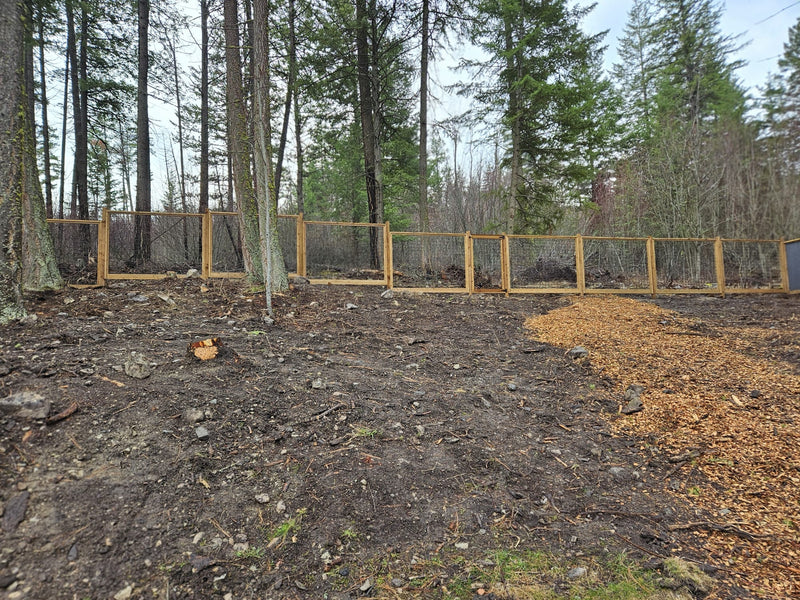 Load image into Gallery viewer, Black Hog Wire Fence Panels - Hog Panels (Premade or Unframed) - The Tough Panel
