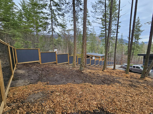 Black Hog Wire Fence Panels - Hog Panels (Premade or Unframed) - The Tough Panel