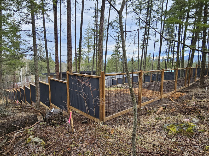 Load image into Gallery viewer, Black Hog Wire Fence Panels - Hog Panels (Premade or Unframed) - The Tough Panel
