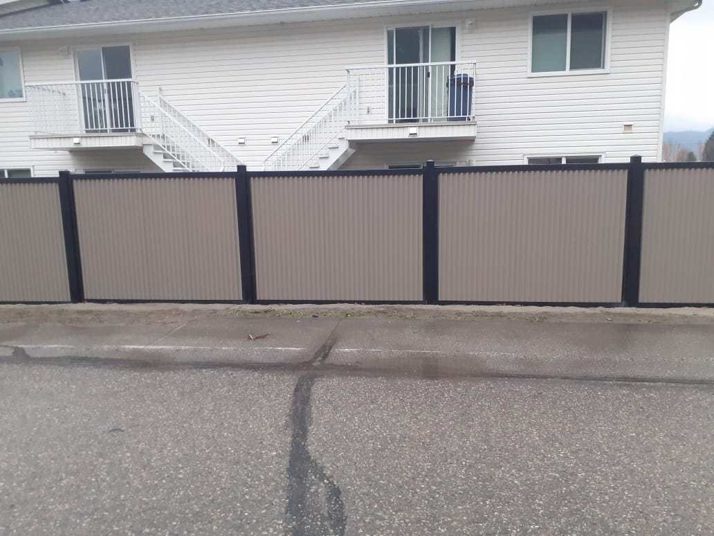 Metal Fence Panels with Steel Post Frame System - The Deep South - BarrierBoss™