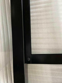 Heavy-Duty Metal Fence Brackets - Black Privacy Fence U-Channel Sets (2 pieces per) - BARRIERBOSS™ USA