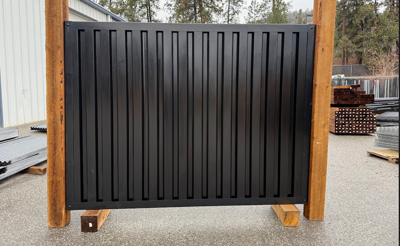 Load image into Gallery viewer, Metal Fence Panels with Steel Post Frame System - The True North - BarrierBoss™
