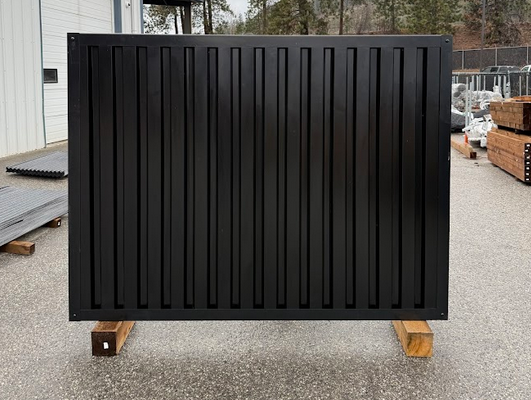 Metal Fence Panels with Steel Post Frame System - The True North - BarrierBoss™