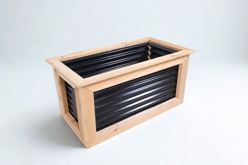 Load image into Gallery viewer, Corrugated Metal Planter Boxes - BARRIERBOSS™ USA

