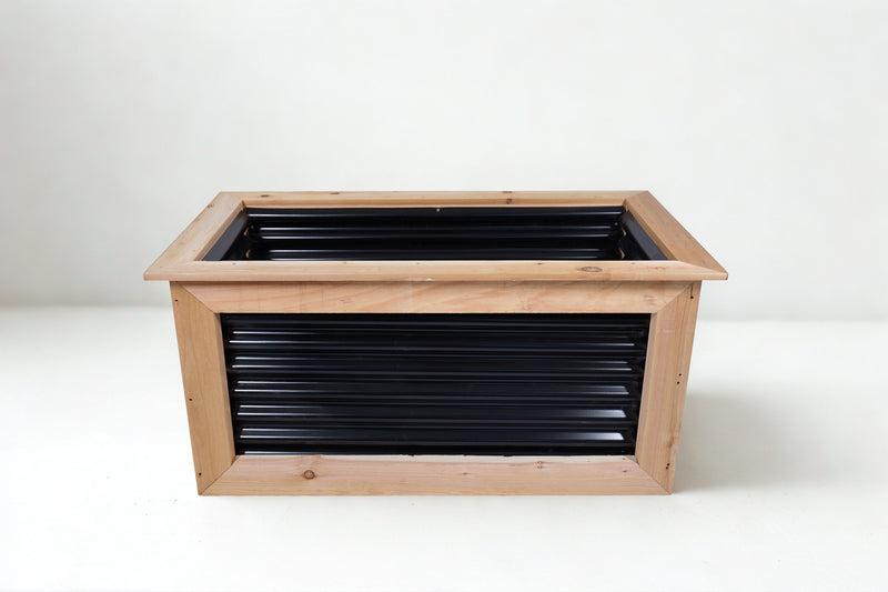 Load image into Gallery viewer, Corrugated Metal Planter Boxes - BARRIERBOSS™ USA
