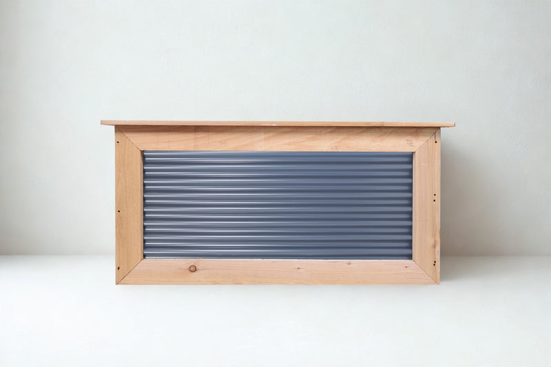 Load image into Gallery viewer, Corrugated Metal Planter Boxes - BARRIERBOSS™ USA

