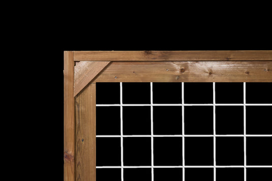 Hog Wire Gates - Rigid Wild Hog Wire Gate - Welded Gauge 6 Hog Panels w/Hinges & Hardware - BARRIERBOSS™ USA