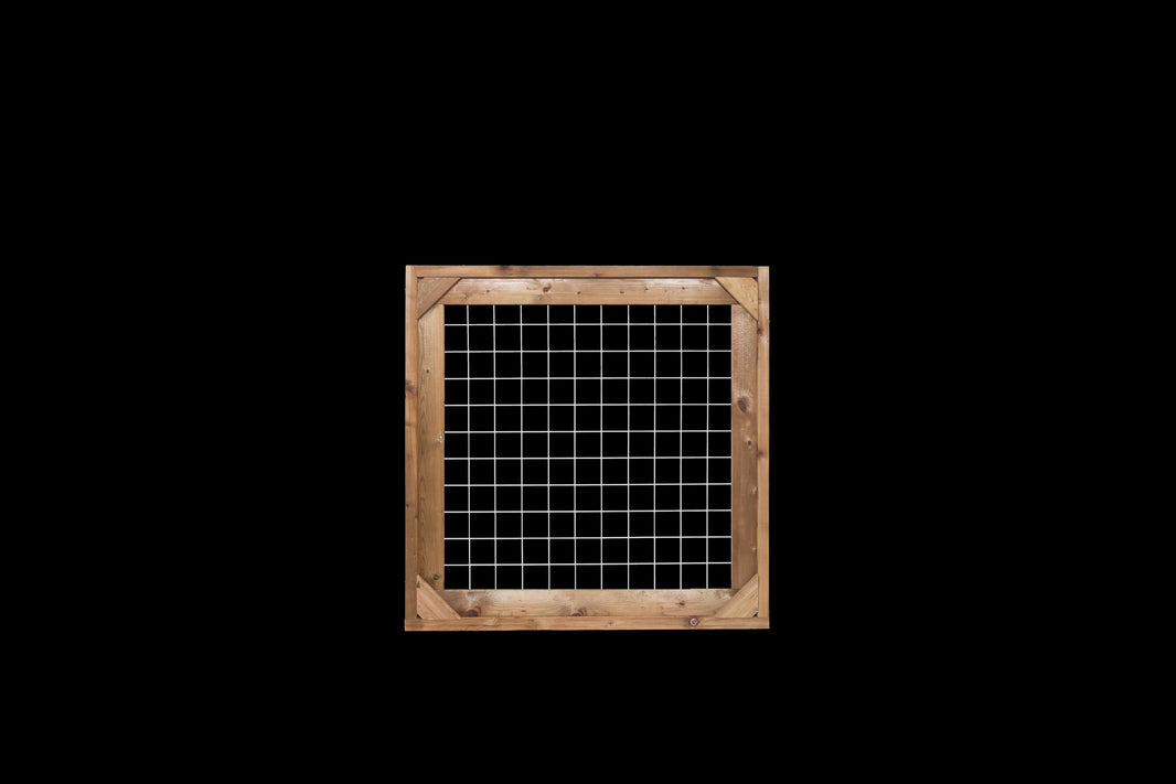 Hog Wire Gates - Rigid Wild Hog Wire Gate - Welded Gauge 6 Hog Panels w/Hinges & Hardware - BARRIERBOSS™ USA