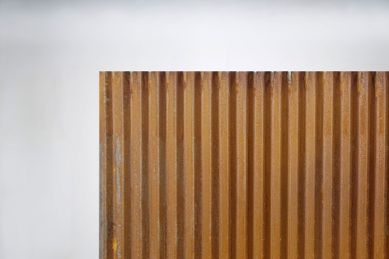 Load image into Gallery viewer, Corrugated Metal Fence Sheets (Custom Lengths) - The American - BARRIERBOSS™ USA
