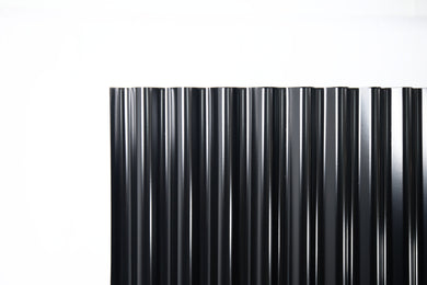 Corrugated Metal Fence Sheets (Custom Lengths) - The American - BARRIERBOSS™ USA